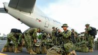 Militares de Ecuador se movilizaron. EFE Militares de Ecuador se movilizaron. EFE