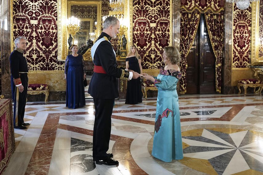 Embajadora de Panamá en España entrega las credenciales al rey Felipe VI