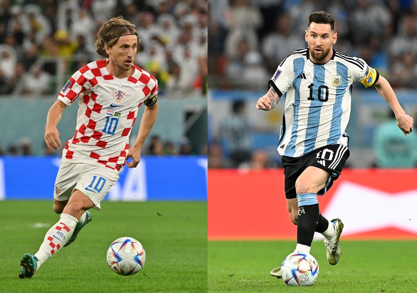 Qatar 2022: Messi contra Modric, semifinal de dos leyendas