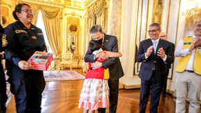 Embajadora Estrella de la Teletón 20-30 de este año visita la Presidencia