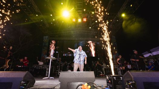 La presentación de Maelo Ruiz en el Festival Carnavalístico. La presentación de Maelo Ruiz en el Festival Carnavalístico.