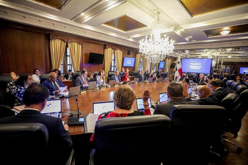 La resolución aprobada por Nito Cortizo y su Gabinete establece las bases para formular estrategias para la sustitución de los aportes Cobre Panamá en el PIB Nacional. La resolución aprobada por Nito Cortizo y su Gabinete establece las bases para formular estrategias para la sustitución de los aportes Cobre Panamá en el PIB Nacional.