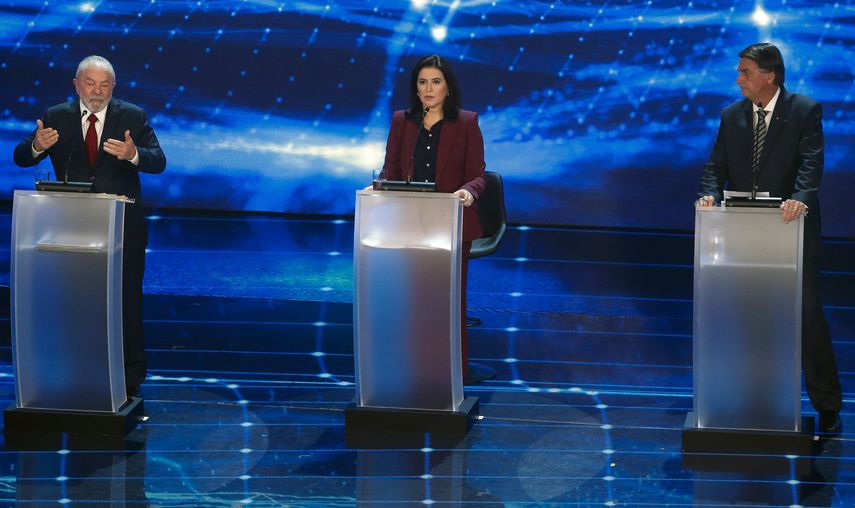 Brasil: Jair Bolsonaro y Lula da Silva a horas de un debate