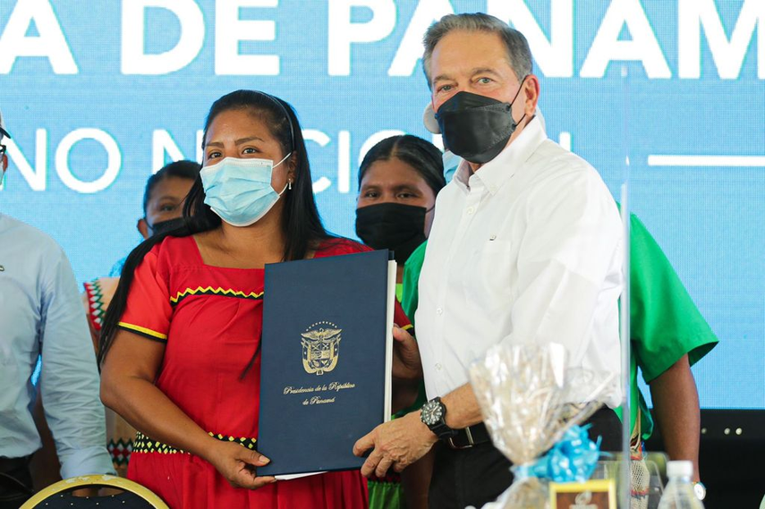 Presidente de la República de Panamá Laurentino Cortizo 