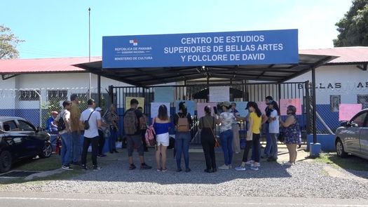 Actualmente la escuela de Bellas Artes en David presenta algunas inconsistencias desde que pasó de manos del Ministerio de Cultura al Ministerio de Educación.