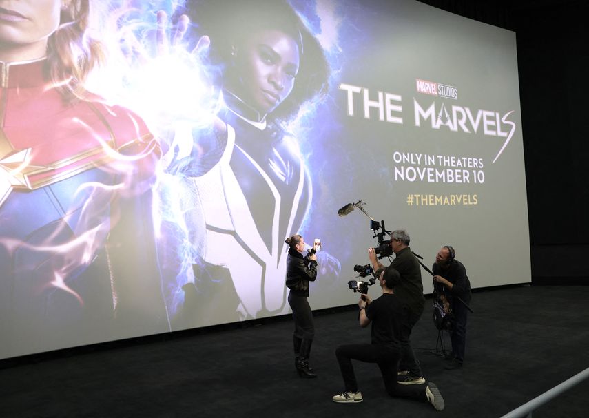 Película ‘The Marvels’. AFP