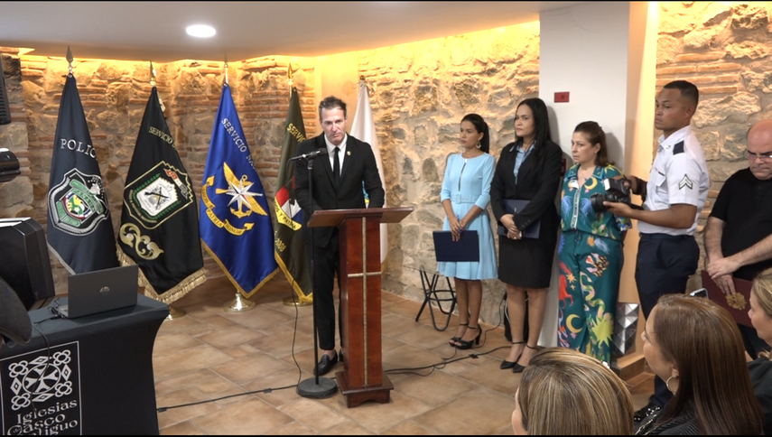 Iglesia Católica y Ministerio de Seguridad, firman convenio para Semana Santa Internacional