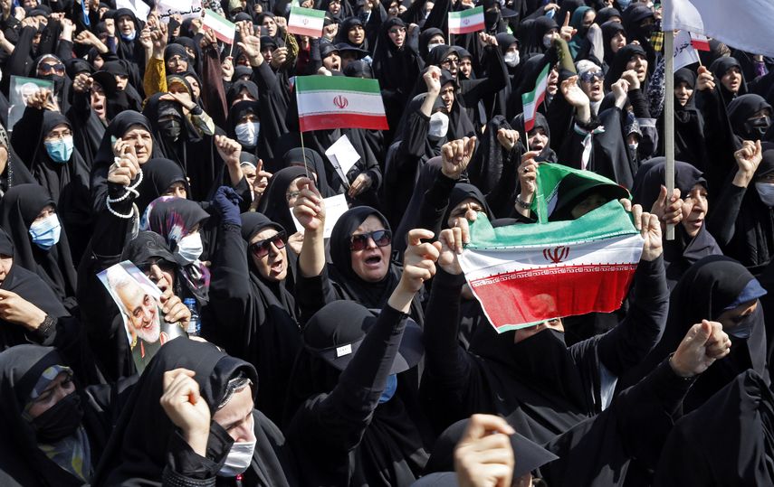 Irán se prepara para contramanifestaciones a favor del poder