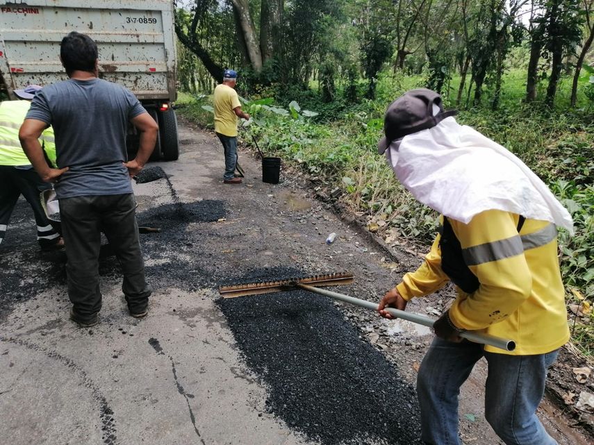 Los trabajos que desarrollan las cuadrillas del MOP son: encuadre