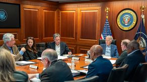 Presidente de Estados Unidos, promete un apoyo férreo a Israel contra Irán.