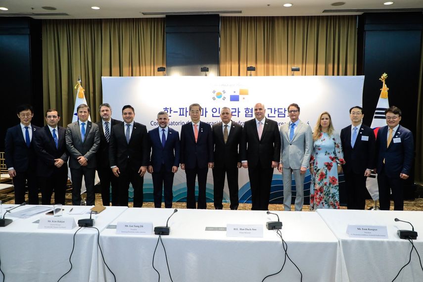 Panamá y Corea definen temas relacionados a cooperación