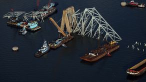 Autoridades hallan un nuevo cuerpo del accidente en el puente de Baltimore
