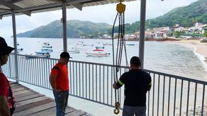 AMP continúa labores de reparación en muelle de Taboga
