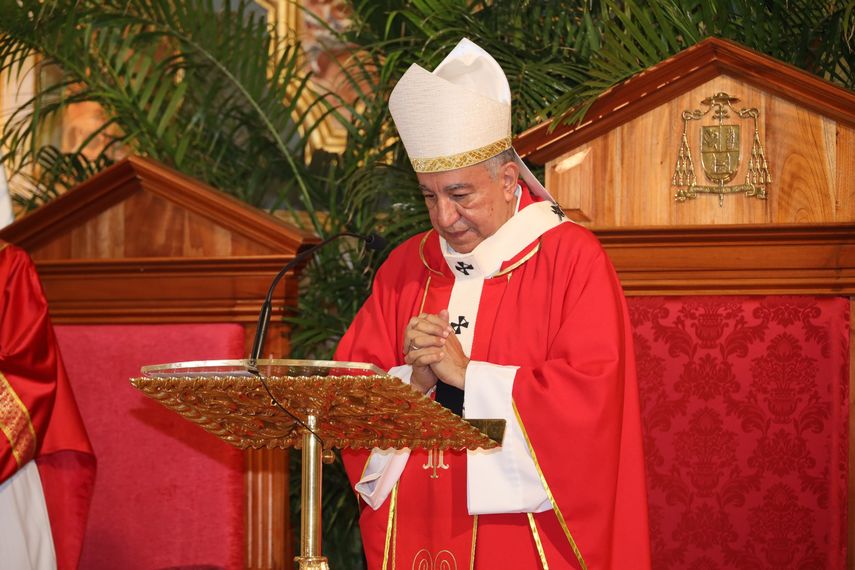 Arzobispo José Domingo Ulloa: "El enemigo de la nación está dentro, es la corrupción" Arzobispo José Domingo Ulloa: "El enemigo de la nación está dentro, es la corrupción"