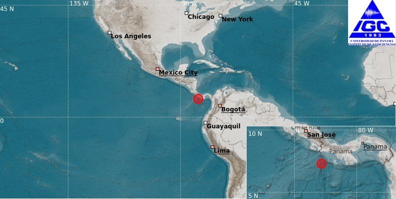 Sismo en Panamá encendió las alarmas del Sinaproc que se desplazó hacia los lugares donde se sintió con mayor fuerza