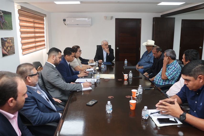 MIDA y productores acuerdan instalar mesa técnica para verificar producción del maíz