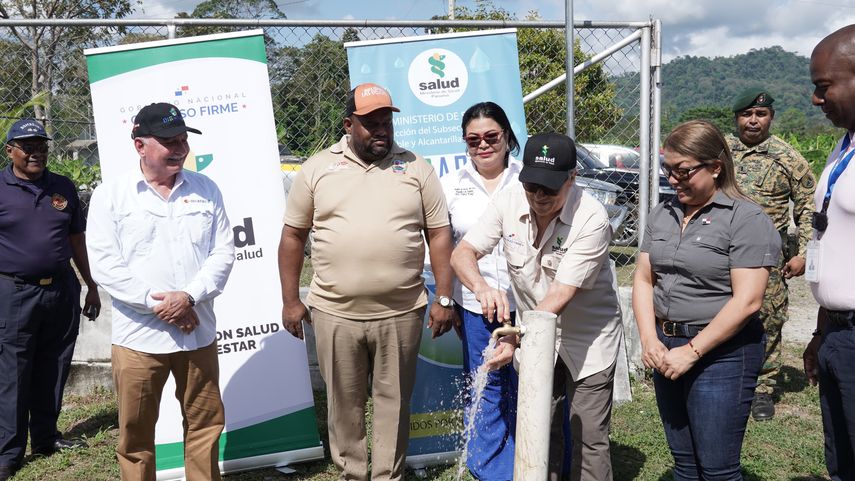 Minsa inaugura sistema de acueductos del corregimiento Las Delicias de Bocas del Toro