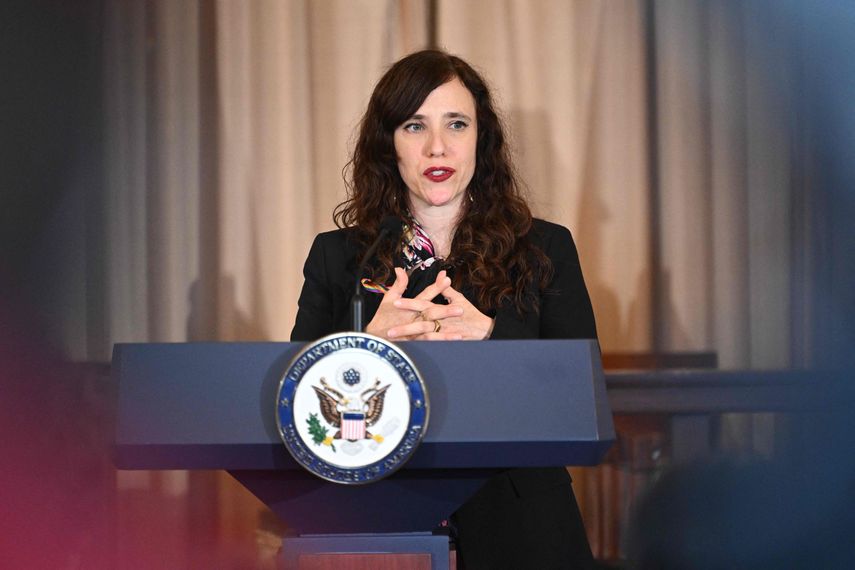 Jessica Stern enviada de Estados Unidos llega a Panamá