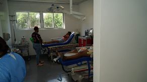 Centro de salud de Kuna Nega atiende a pacientes afectados por inhalación de humo