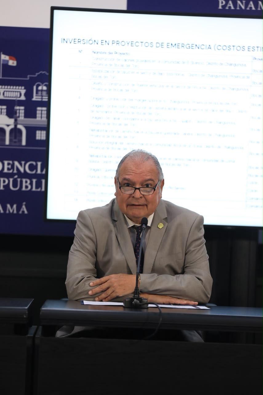 MOP solicita más de $18 millones para atender afectaciones por fuertes lluvias