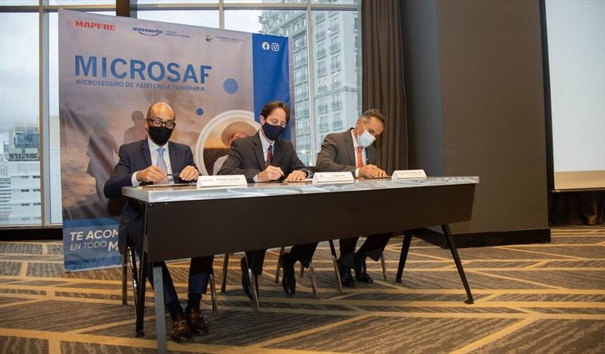 El Microseguro de Asistencia Funeraria (MICROSAF) lanzado este miércoles