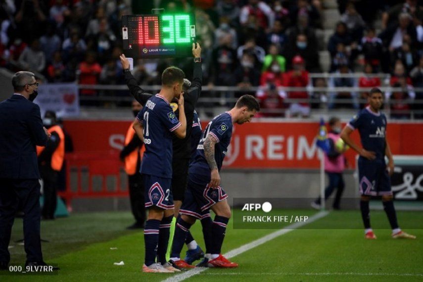 El primer partido de Messi con el PSG llega casi tres semanas después de su llegada al club francés.