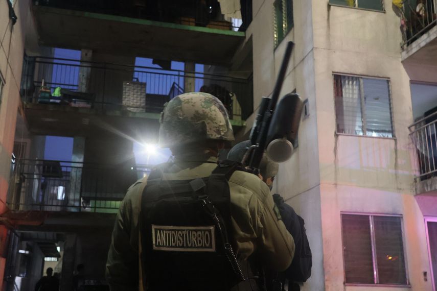 Policía Nacional desarrolló varias diligencias tras el hecho ocurrido en Avenida Balboa.