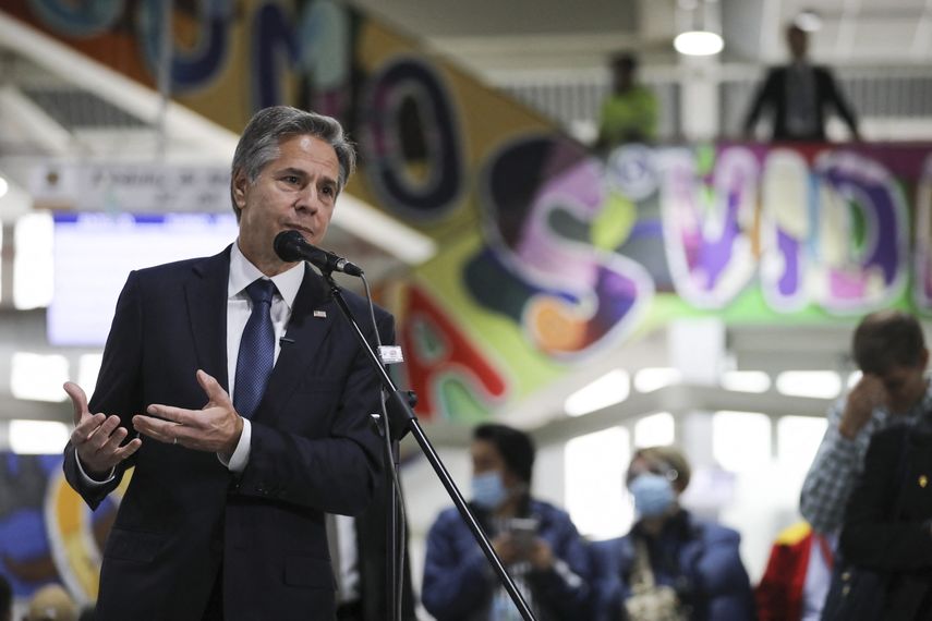 Antony Blinken destaca a Colombia por atención a migrantes