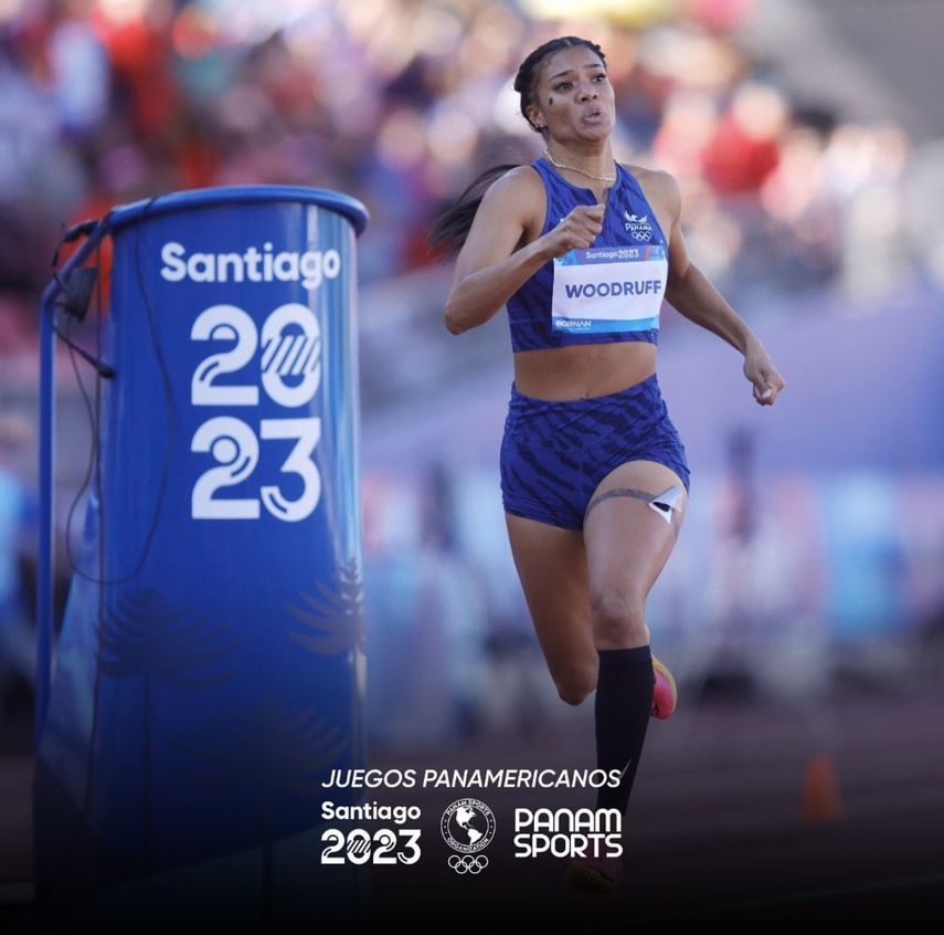 Gianna Woodruff recupera la medalla de oro en Santiago 2023