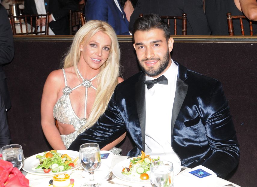 Britney Spears y Sam Asghari se casaron en el 2022. | AFP Britney Spears y Sam Asghari se casaron en el 2022. | AFP