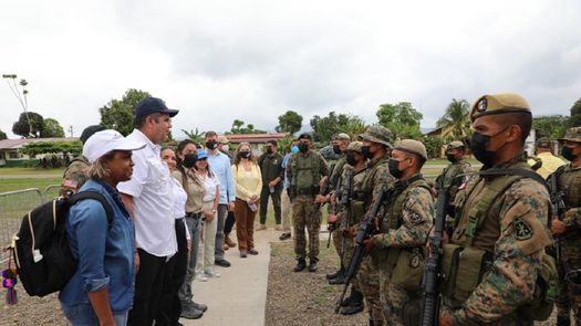 Minsa y Ministerio de Seguridad supervisan apoyo humanitario en Darién
