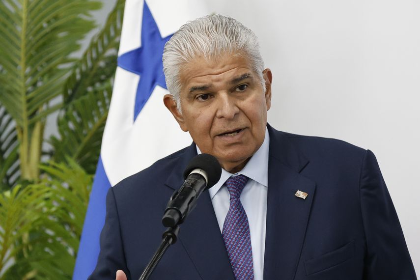 El presidente panameño