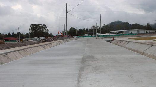 El Miviot avanza en la construcción de las primeras soluciones de viviendas en Paso Ancho en Tierras Altas para las 116 familias que fueron afectadas por los huracanes Eta e Iota, en noviembre de 2020.