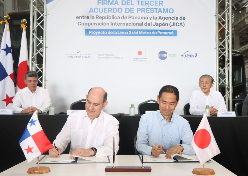 Metro de Panamá: Firman tercer acuerdo de préstamo para la construcción de la Línea 3