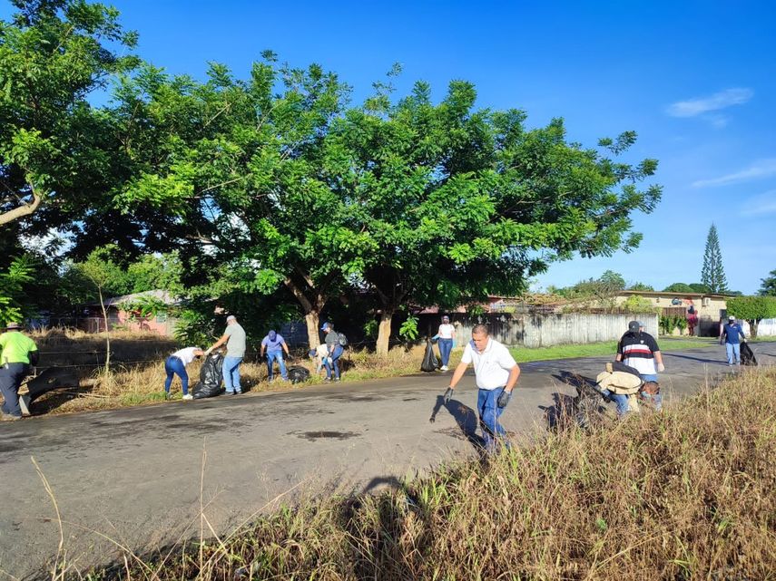La Alcaldía de David organizó una jornada de barrido