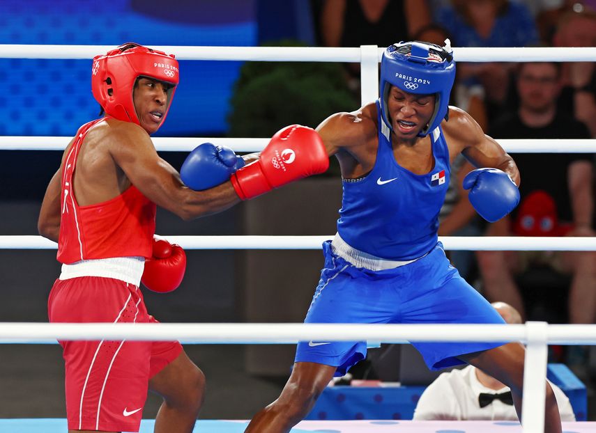 Atheyna Bylon enfrenta el combate decisivo de su carrera en los Juegos Olímpicos de París 2024. Atheyna Bylon enfrenta el combate decisivo de su carrera en los Juegos Olímpicos de París 2024.