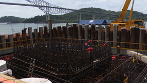 El proyecto del Cuarto Puente se ejecuta las 24 horas del día.