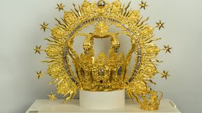La corona de la Virgen de la Antigua de Panamá