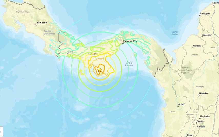 Hay miedo en Tonosí, el epicentro del terremoto de 7,5 que sacudió Panamá