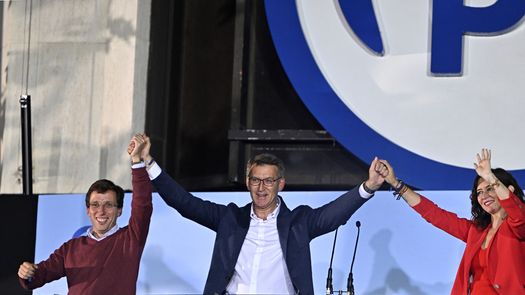 La derecha asesta duro golpe a Pedro Sánchez en test electoral en España. Foto: AFP