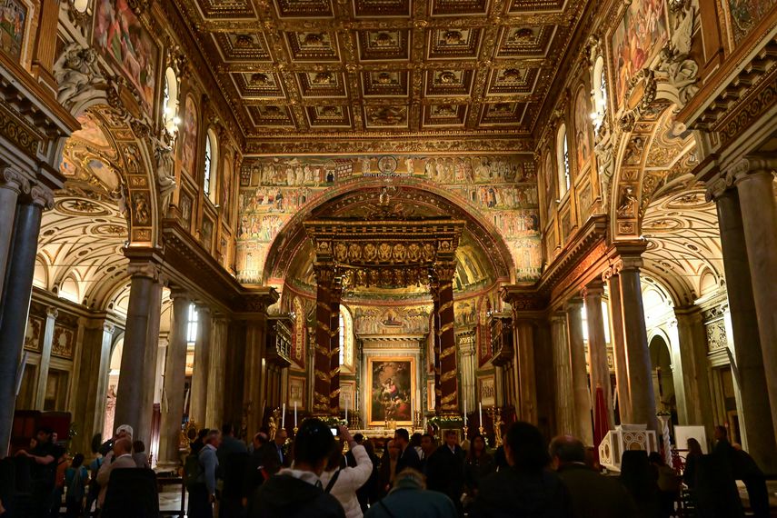 Santa María la Mayor, el refugio de oración de Francisco se convierte en su sepulcro Santa María la Mayor, el refugio de oración de Francisco se convierte en su sepulcro