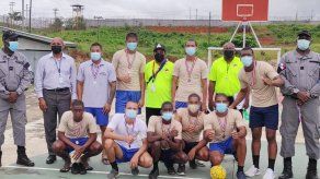 Sana competitividad y entusiasmo marca campeonato de futsal en centro de cumplimiento de Las Garzas