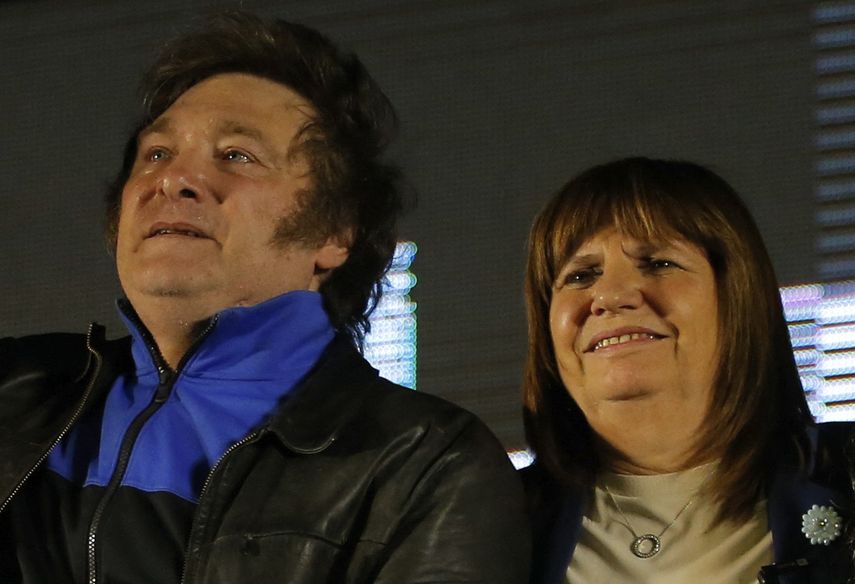Javier Milei nombra a Bullrich como ministra de seguridad