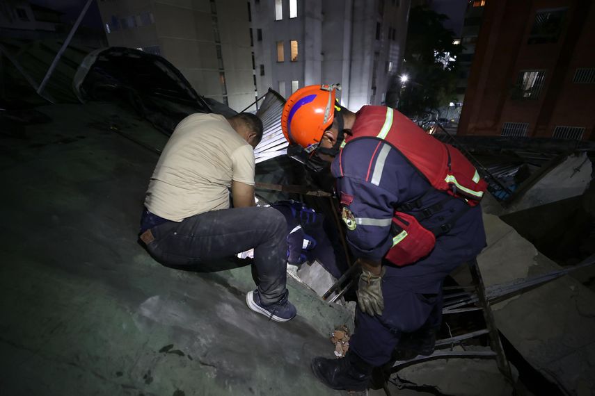 El epicentro del temblor se situó a unos 300 kilómetros al este de Caracas