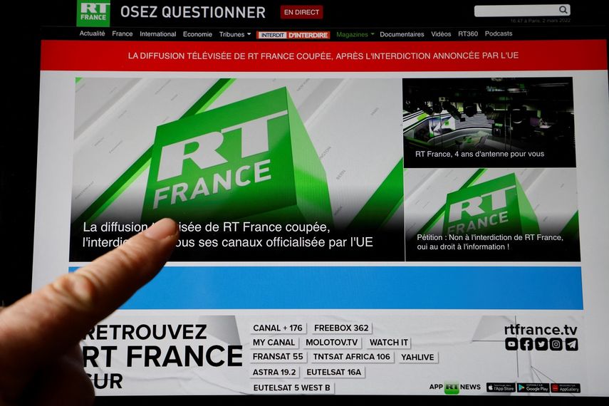 Canadá prohíbe los canales rusos de noticias RT y RT France