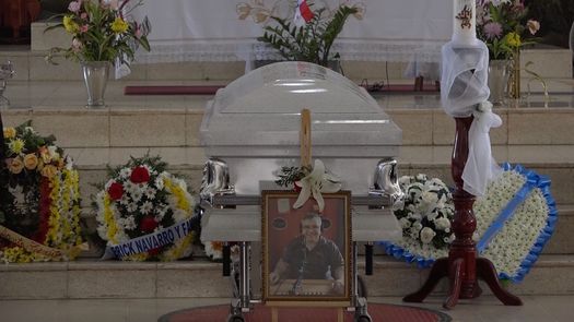 La iglesia Catedral de San José de David se quedó pequeña para la cantidad de personas que acudieron a la misa.