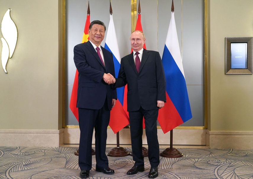 Xi y Putin abogan por un mundo multipolar en una cumbre en Kazajistán