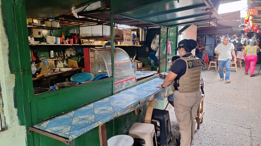 Agentes de migración participaron del operativo interinstitucional.