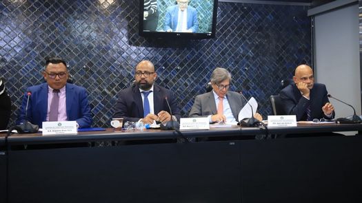 Diputados de la Comisión de Credenciales. Diputados de la Comisión de Credenciales.