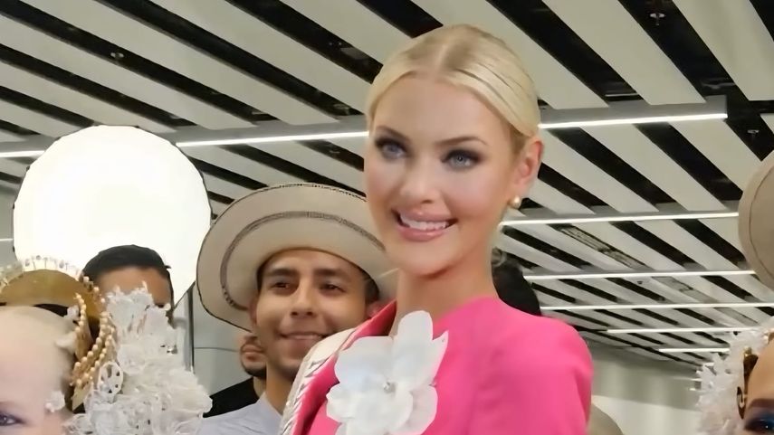 Miss Universo 2024, Victoria Kjær, ya se encuentra en Panamá